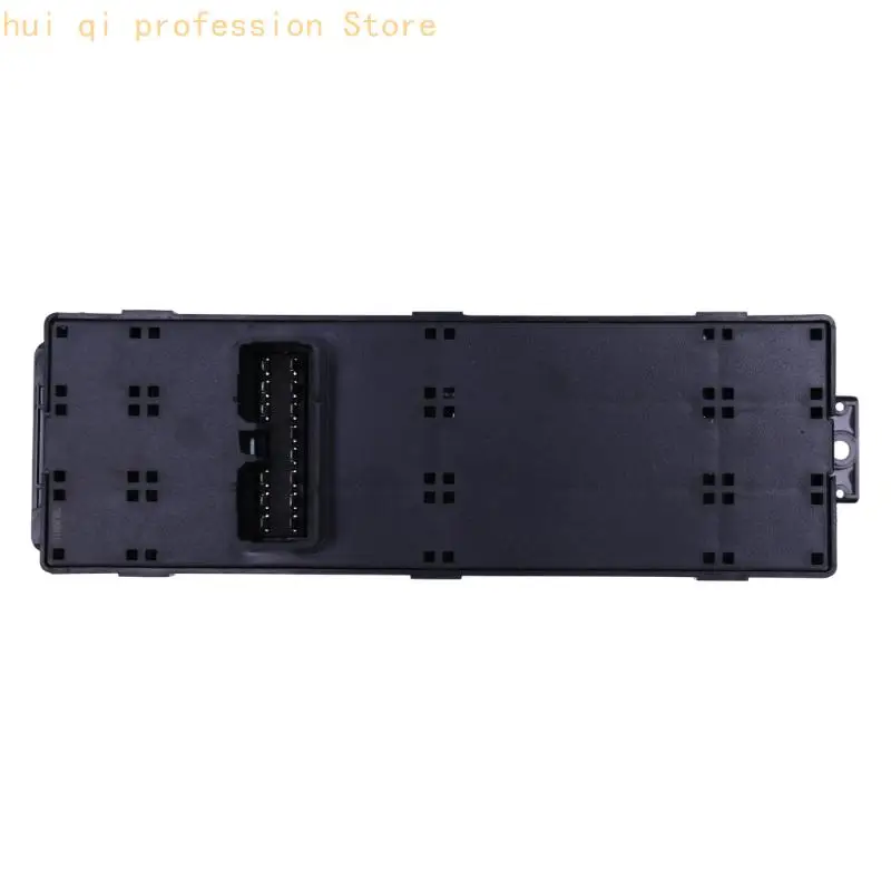 93570-4X300 Car Glass Lift Button Panel, Multiple Integrated Buttons in a Black ABS Body for the Vehicle Glass Raising and