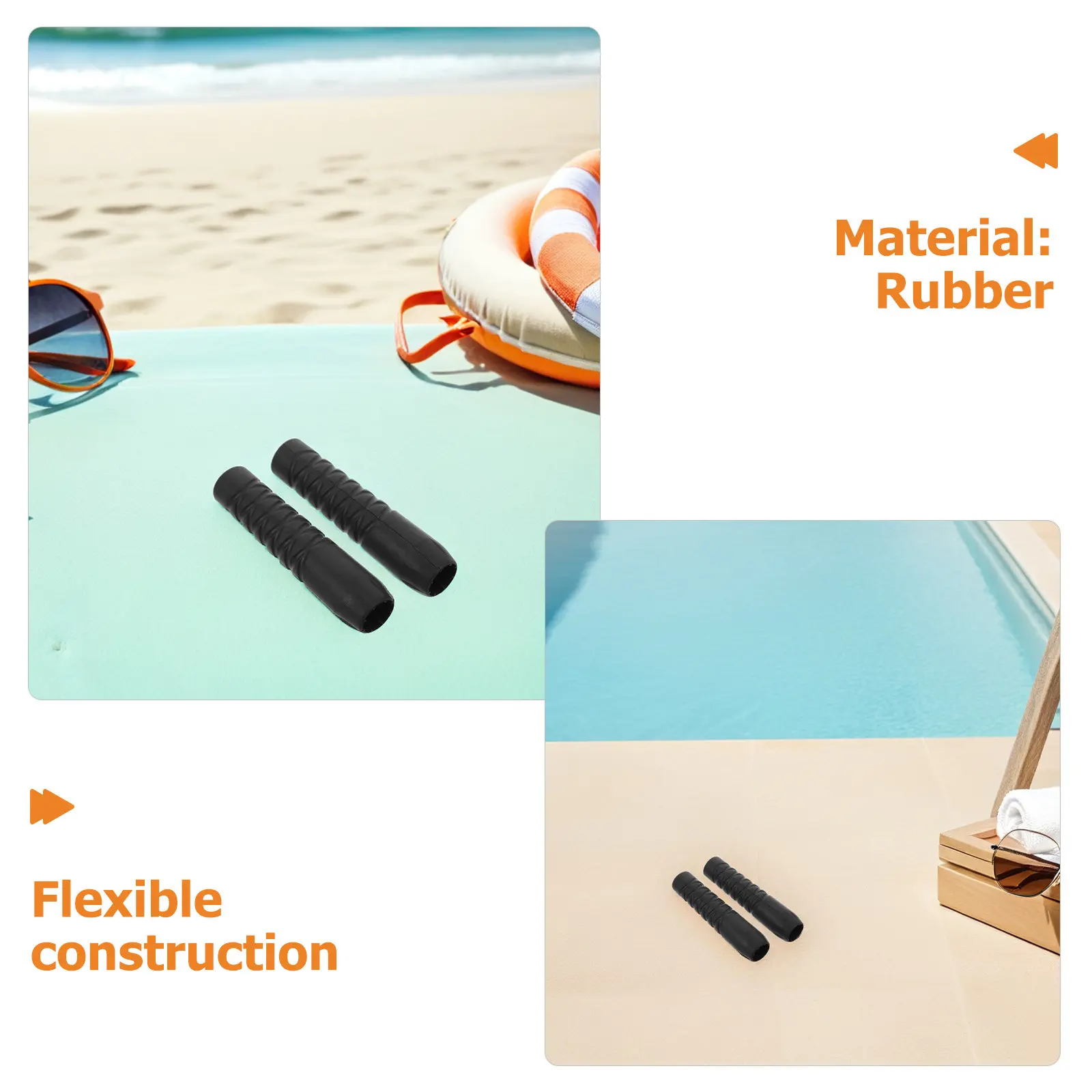 4Pcs Scuba Diving Hose Protector Rubber Retainer Sleeve for Regulator Tubes Anti-Entanglement Comfortable Lightweight Underwater