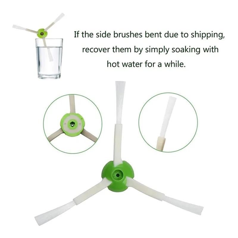 AT28-19 ชิ้นอุปกรณ์เสริมที่ทนทานเป็นพิเศษสําหรับ Irobot Roomba Combo J9 + & Combo J7 +/Plus อุปกรณ์เสริมเครื่องกวาด