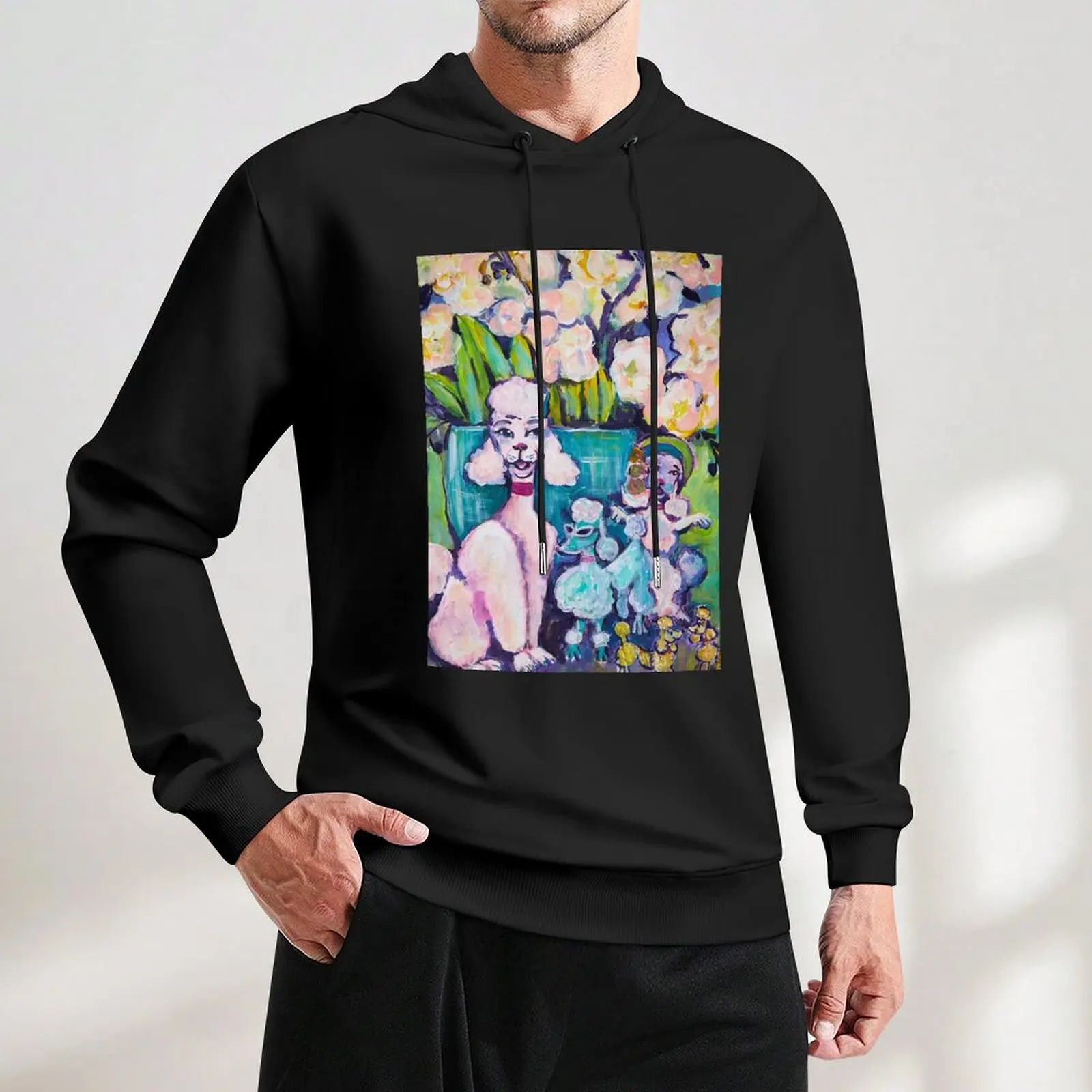 Pullover à capuche graphique pour hommes, chemise à capuche, vêtements d'hiver, pull d'automne