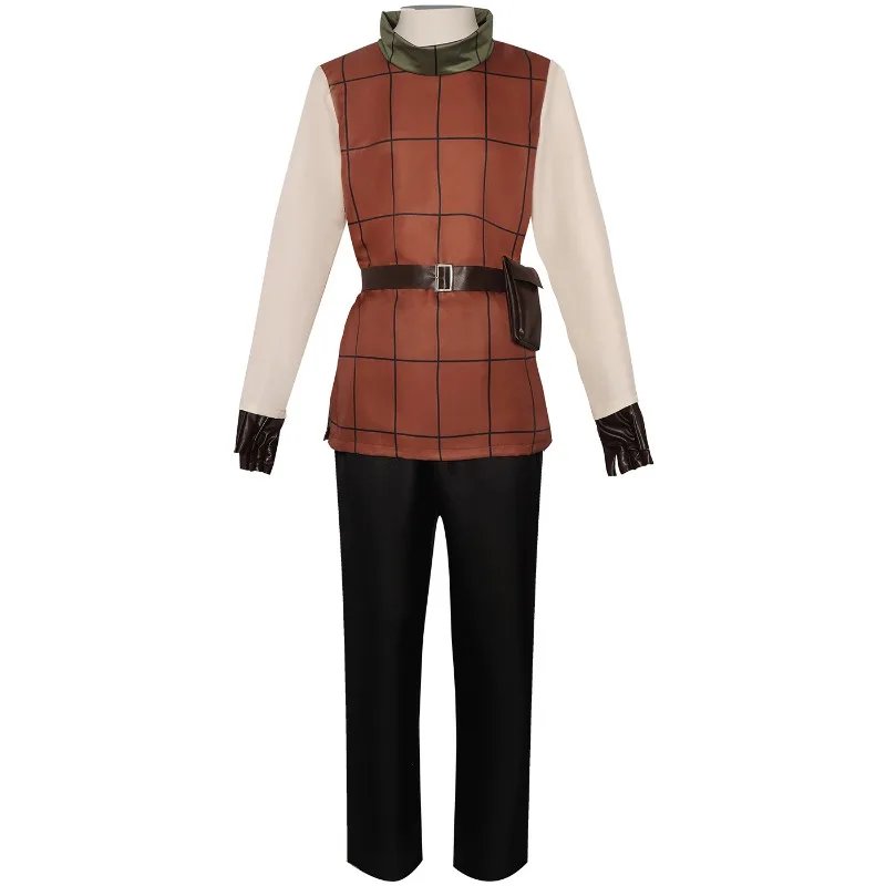 أزياء Dungeon Meshi للهالوين التنكرية-Chilchuck Tims للجنسين أزياء الرسوم المتحركة-زي أداء المسرح للحفلات التنكرية - الأطراف ذات الطابع