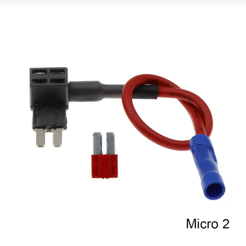 12V 24V MINI SMALL MEDIUM Size Car Truck Fuse Holder Add-a-circuit TAP Adapter with 10A Micro Mini Standard ATM Blade Fuse