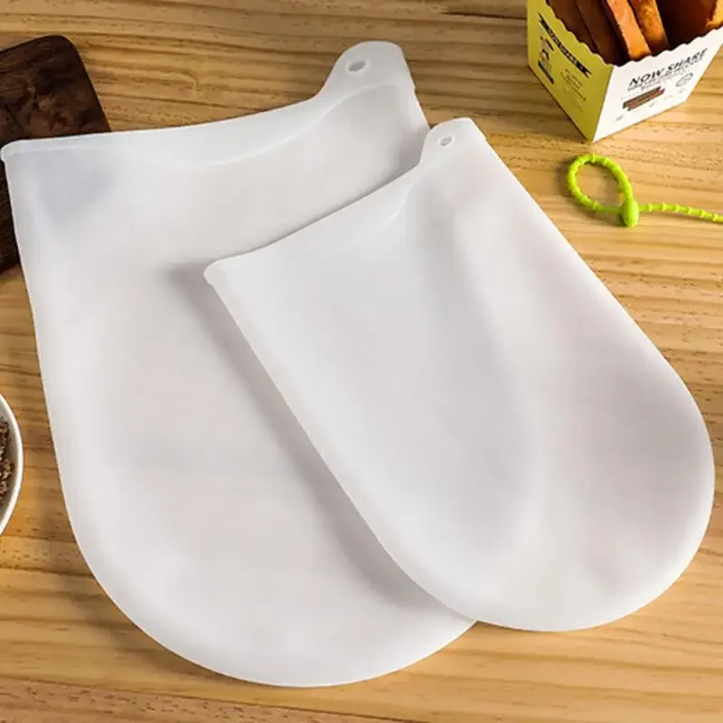 1pc cozinhar ferramentas de pastelaria silicone macio preservação amassar massa farinha mistura saco preservação baking bags cozinha gadgets