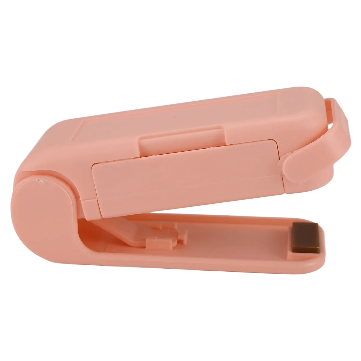 Sealer Plastic Package Storage Bag Mini Sealing Machine Handy Sticker and Seals for Food Snack Kitchen Accessories PinkN02R