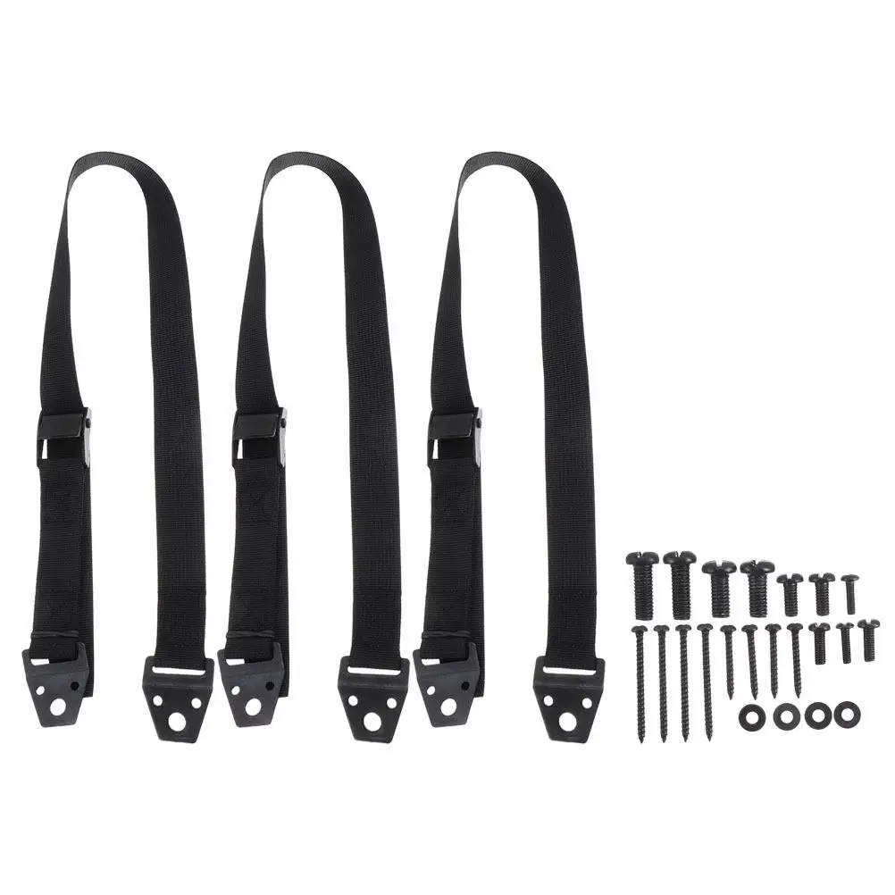 

3 шт. регулируемых ремней-фиксаторов от опрокидывания для мебели, износостойкие, прочные, для защиты дома от землетрясений