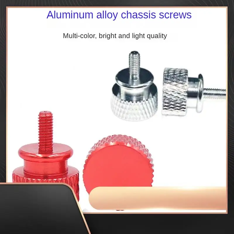 

10 шт./лот UNC6-32 M3.5 винт корпуса компьютера для держателя графического процессора PSU корпус компьютера винты боковой панели ПК сборка водяного охлаждения черный