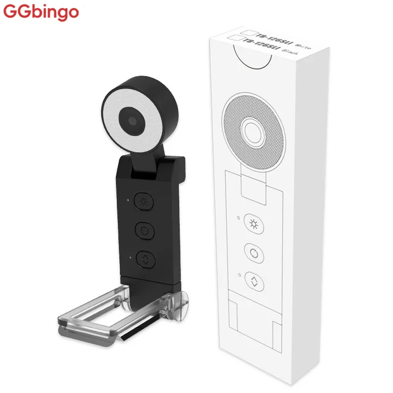 GGbingo leeslamp met clip, oplaadbaar, helderheid instelbaar, oogvriendelijk, boeklamp voor bureau, USB-lamp.