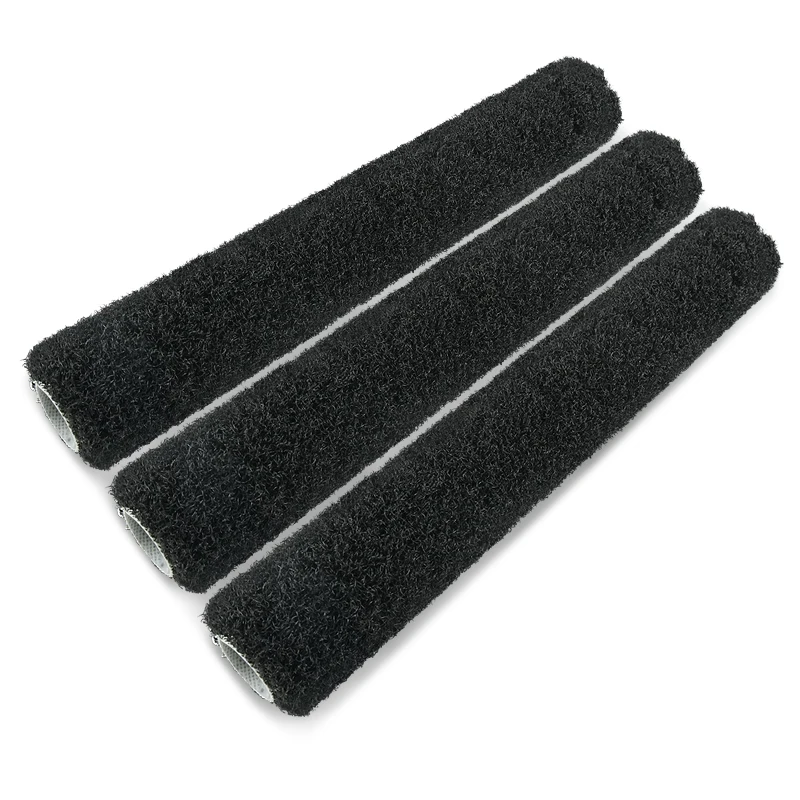 Brosse à rouleau de peinture en fil de nylon, outil de poignée de peinture en peluche avec extension de 1.4m, support d'outil de poignée de peinture le plus récent, 46cm