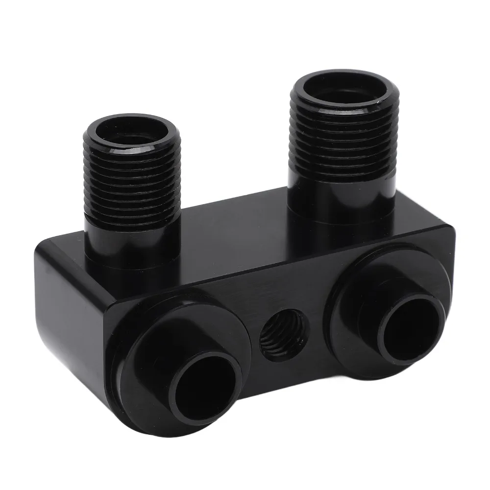 

Фитинг компрессора переменного тока 90-х ° Замена комплекта переходников из алюминиевого сплава с углом поворота 6061‐T6 черного цвета