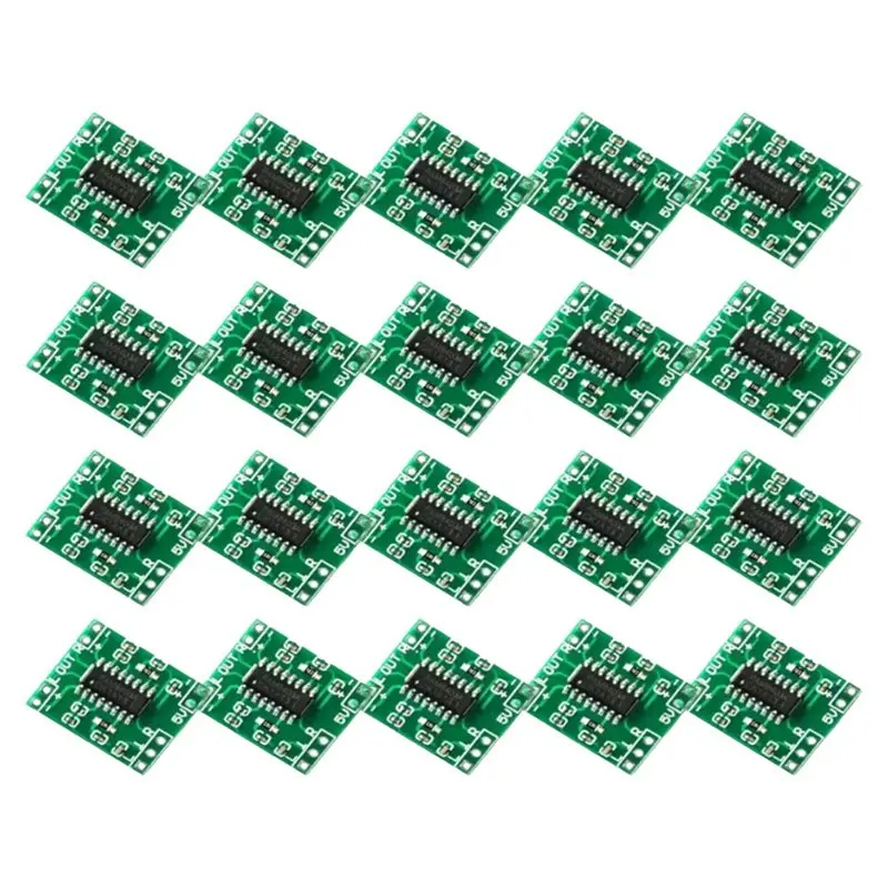 Módulo de placa amplificadora de potencia digital (20 piezas), módulo de audio PAM8403 tipo D 2X3W, amplificador de audio digita
