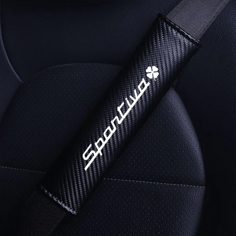 Car Safety Belt Cover Shoulder Pad for Kids Adults For Alfa Romeo Sponciva Car Accessorie Special for long-distance travel