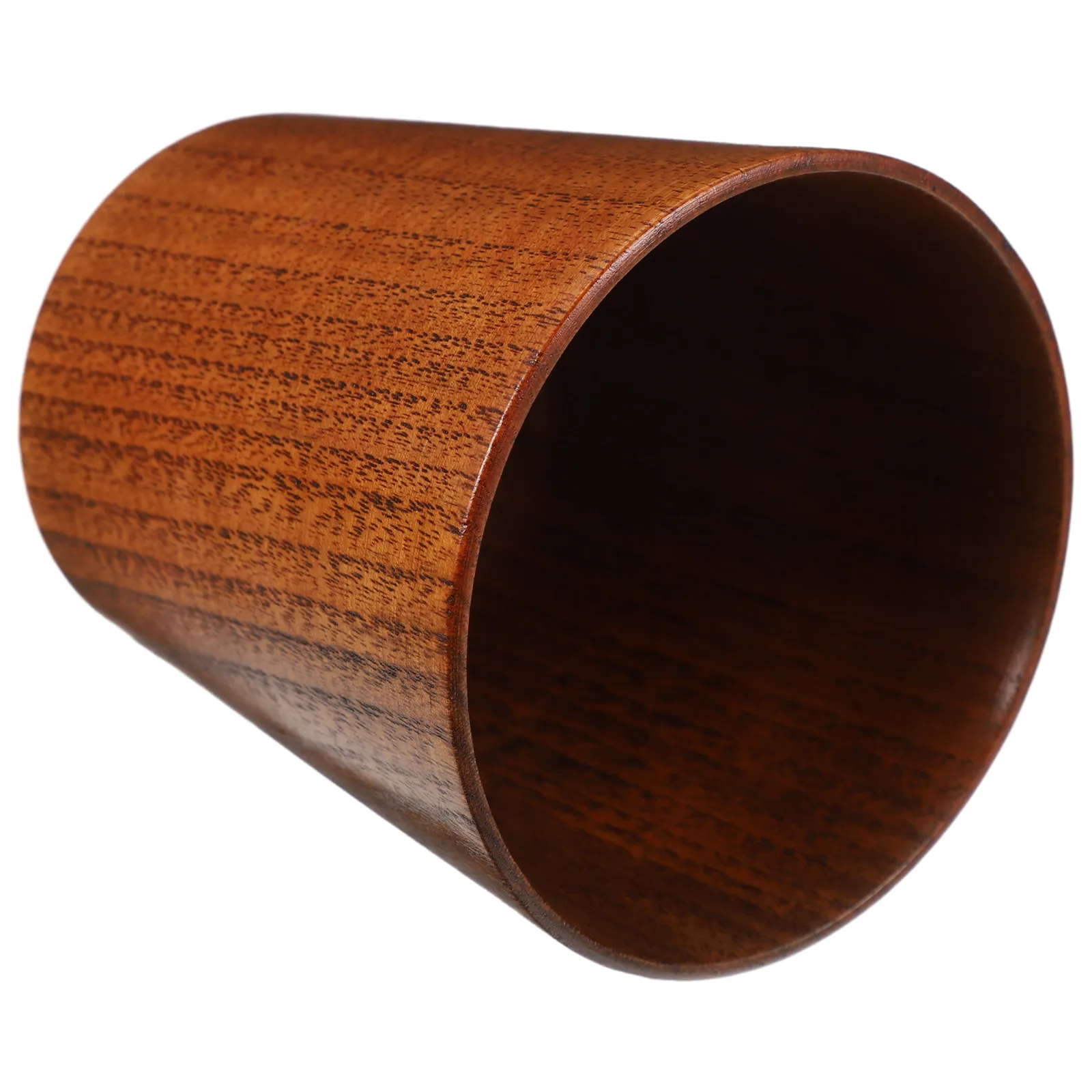 Jujube Wood Cup Natural Texture Smooth Drinking Mug for Water Coffee Wine Home Restaurant Hotel