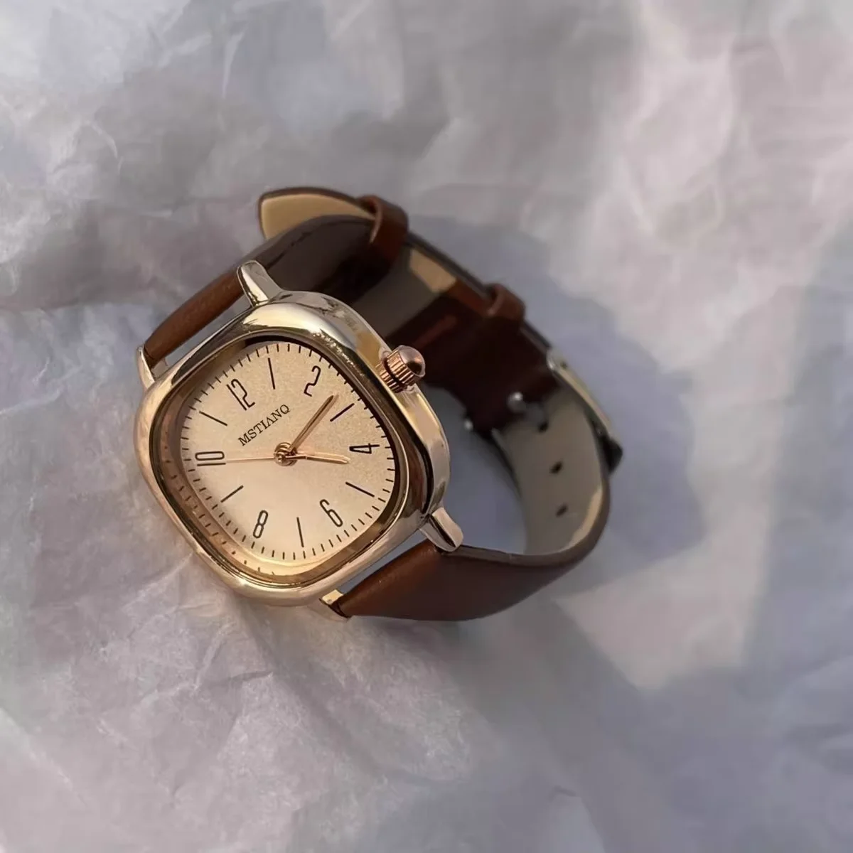 Orologi da donna quadrati Orologi da polso al quarzo semplici Orologi casual Ragazze Studenti Orologio Regalo Orologio da donna femminile Reloj Para Mujer