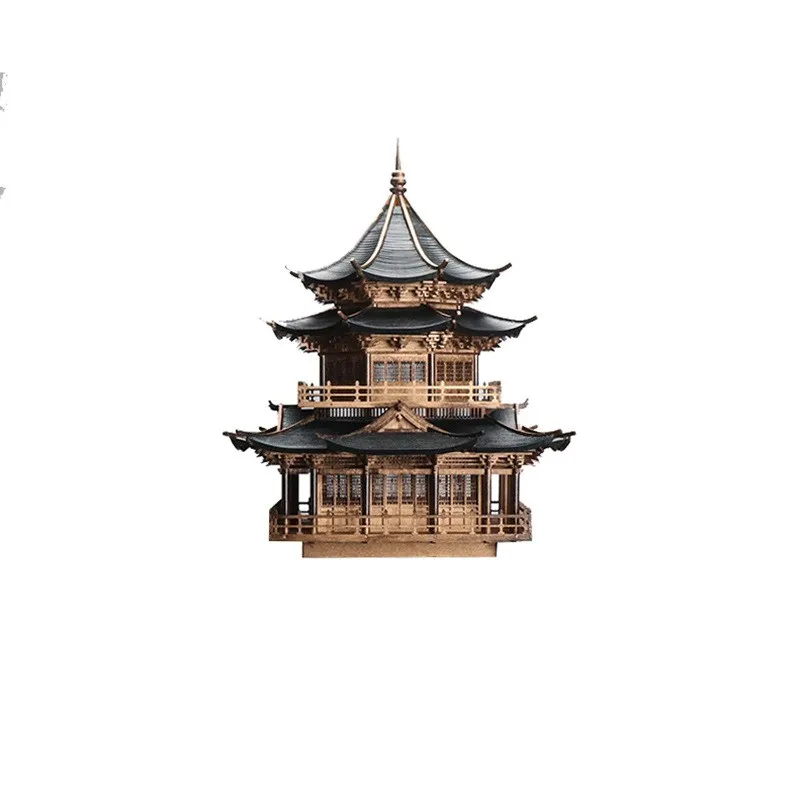 

New Chinese-style dark green hand-spliced model ornament, hotel homestay entrance decoration pendant, antique and ancient