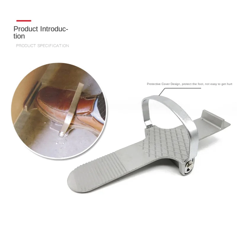 Metal Anti-Slide Anti-Decoupling Lifter, Drywall Plaster Sheet Lifting Foot Use Plate Board Practical Useful Tool Repair