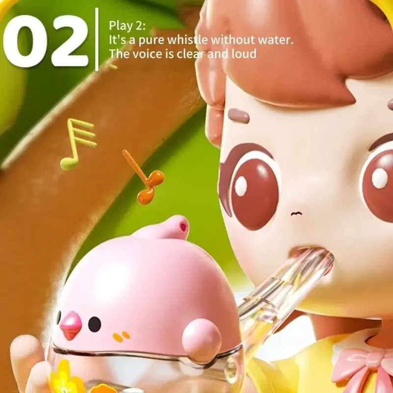 Interaktywny gwizdek dla dziecka muzyczny instrument wodny dla wczesnego rozwoju malucha poprawia kontrolę słuchu i oddechu 15UB