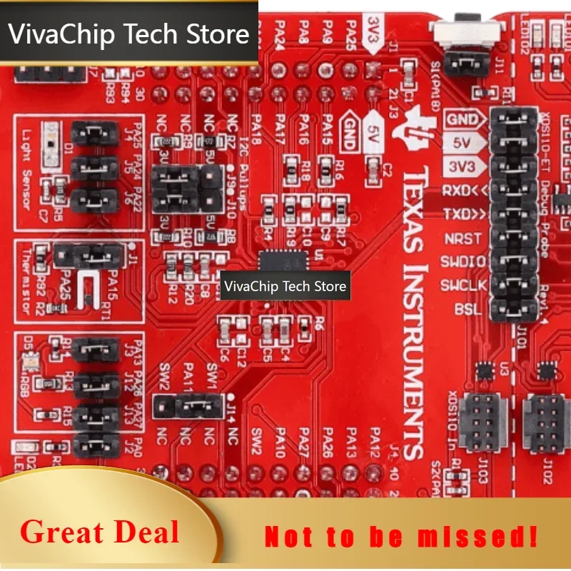 VivaCTLP-MSPM0L1306 LP-MSPM0G3507 LaunchPad Development Board - Temperature Sensor Evaluation Module