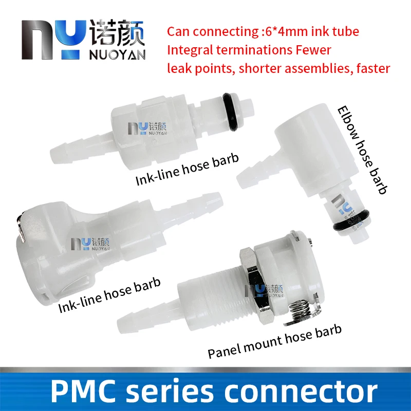 1PCS  PMC  CPC series Connectors Quick Disconnect Fittings Plastic Pipe Fittings CPC for Kyocera printhead