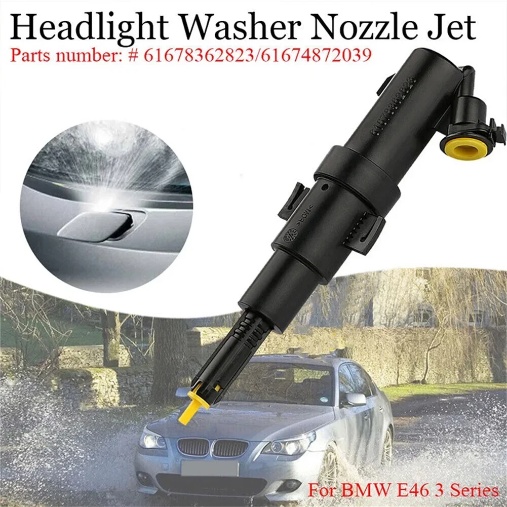 

Front Headlight Spray Washer Nozzle For BMW 3 Series E46 1997-2005 61678362823/61674872039 Headlight Washer Nozzle