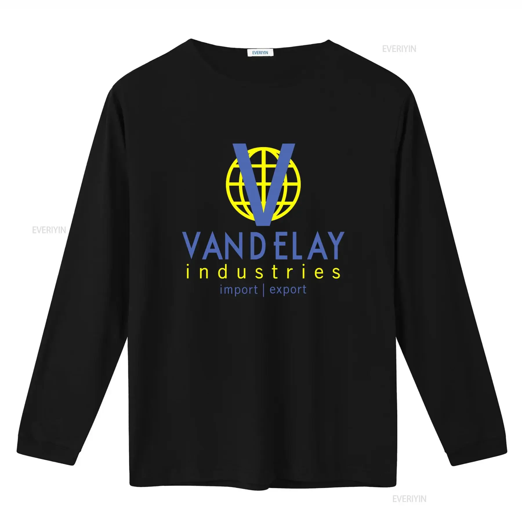 Vandelay Industries Import Export T Shirt Seinfeld George Costanza Cotton  vintage Washed homme Slightly streetwear Soft