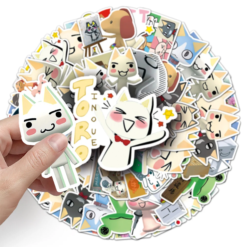 10/30/50pcs Funny Inoue Toro Anime Stickers Aesthetic Kawaii Cartoon Decals DIY Stationery Phone Laptop Cute Kids Sticker Toys