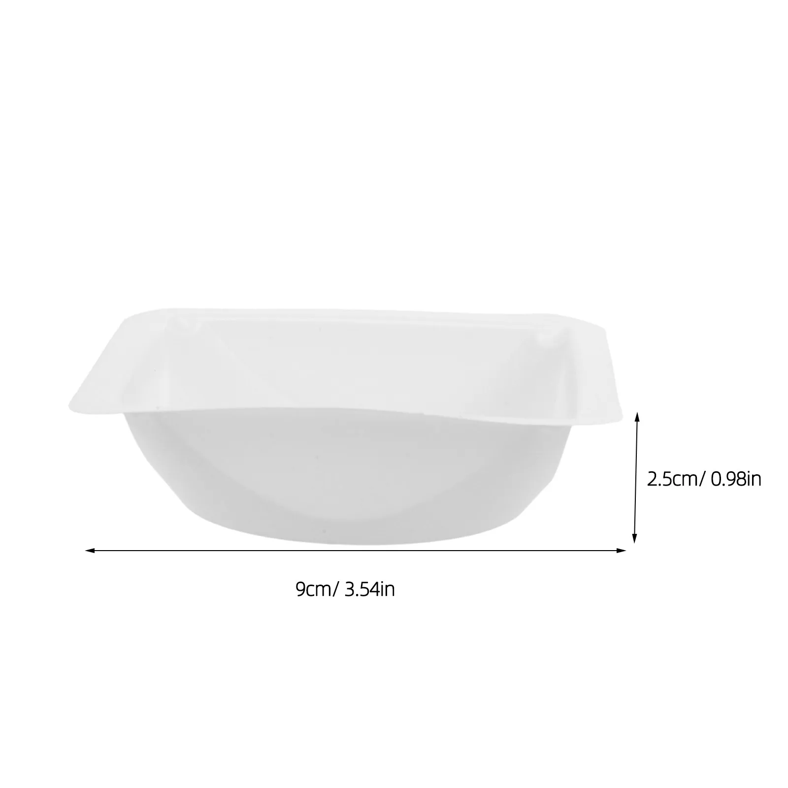 30pcs Laboratory Weighing Dishes White Square Plastic Weigh Boats For Powder Reusable Measuring Trays Chemical Analysis Lab view 5