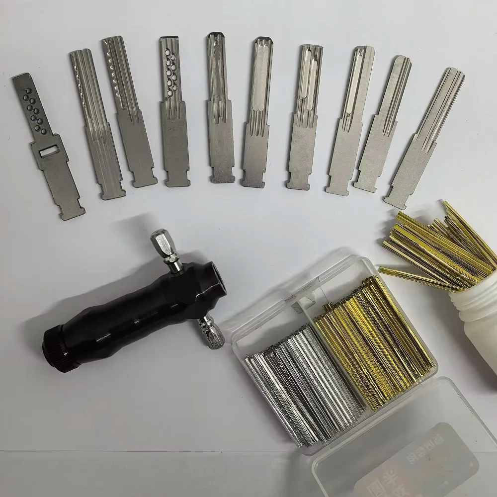 2026 Steel Locksmith Tools for Extreme Storm Tin Foil Tools Set for Locksmith Lock Pick Open Keys Repair Tools