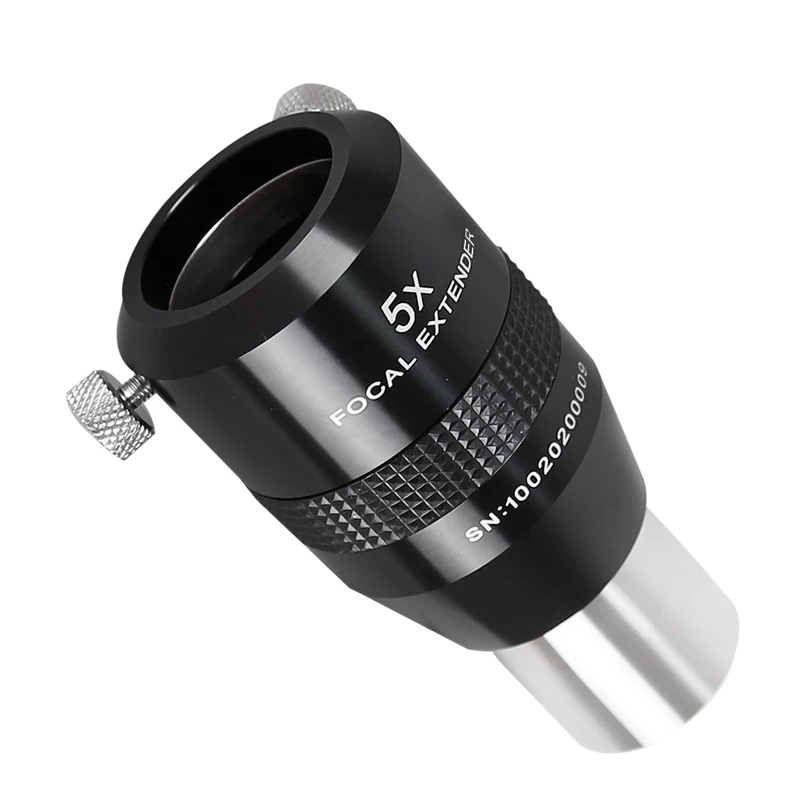 

Maxvision Telescope 5X Barlow Lens Focal Extender 1.25inch Barrel Achromatic