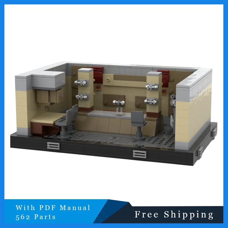 

Лидер продаж 562 шт. Star Battle Series офисные диорамы строительные блоки кирпичи детские творческие DIY сборка дисплей игрушки подарок