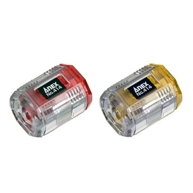 ANEX 414-RY 2Pcs Magnetizer Demagnetizer Ring Red Yellow, Strong Magnet Prevent Bits Dropping for Electrician Auto Repair view 4
