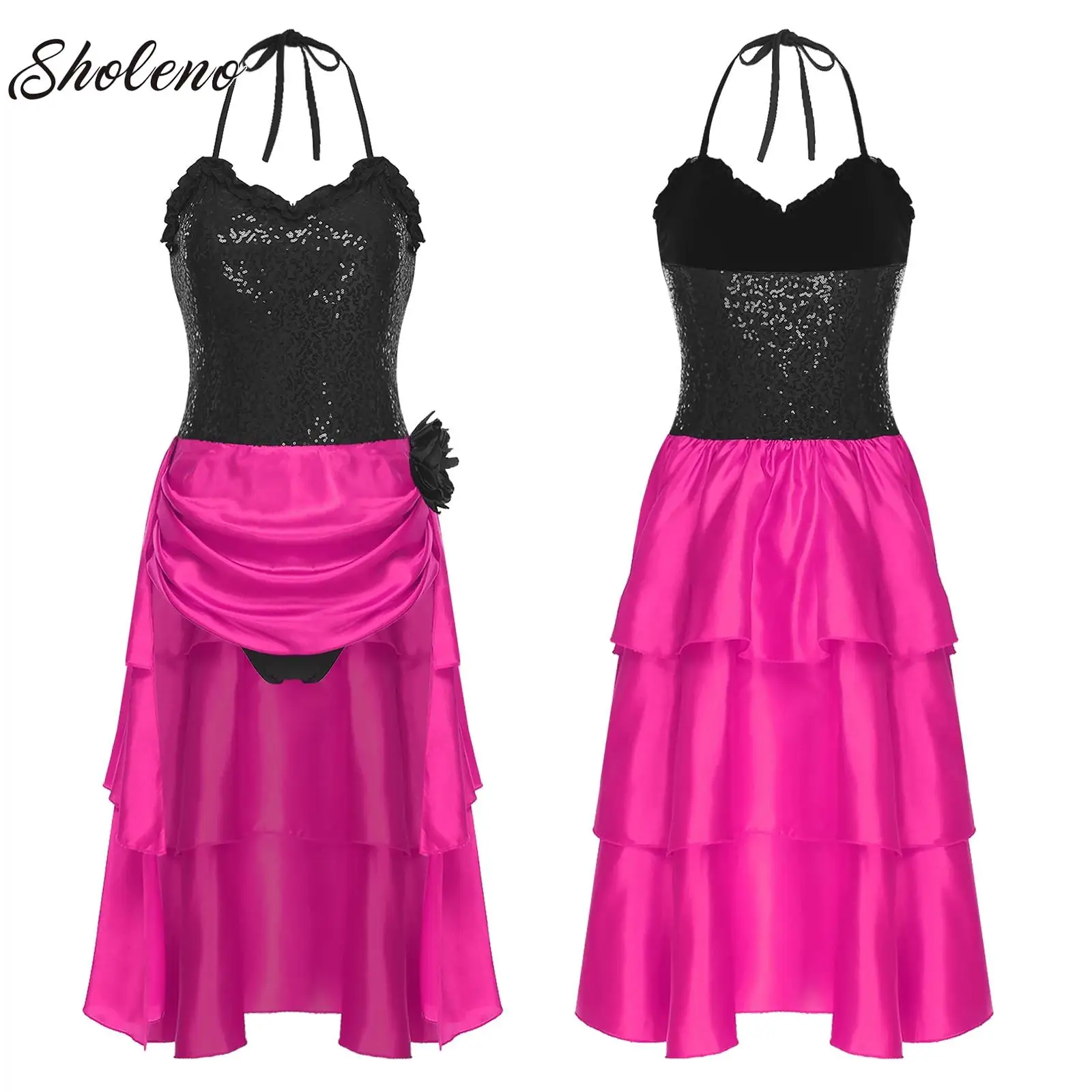 

Latin Dance Performance Dress for Women Latin Rumba Chacha Tango Competition Costume Adult Samba Ballroom Dresses Dancewear