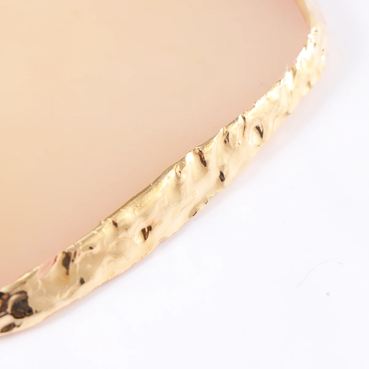 1 Buah Palet Warna Kuku Resin Bentuk Kotak, Plat Display Manikur Tekstur Halus Mudah Dibersihkan, Baki Pencampur Nail Art untuk Penggunaan di Rumah dan Toko