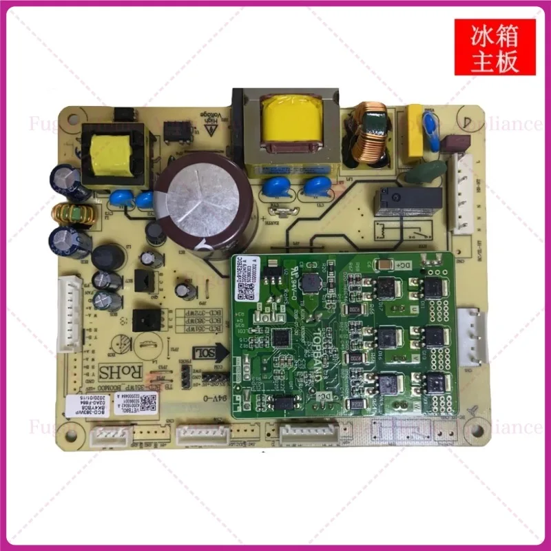 

Подержанная 90% новая основная плата для холодильника Konka BCD-408WD5EBXP, встроенное преобразование мощности, плата управления компьютером BK4YB08