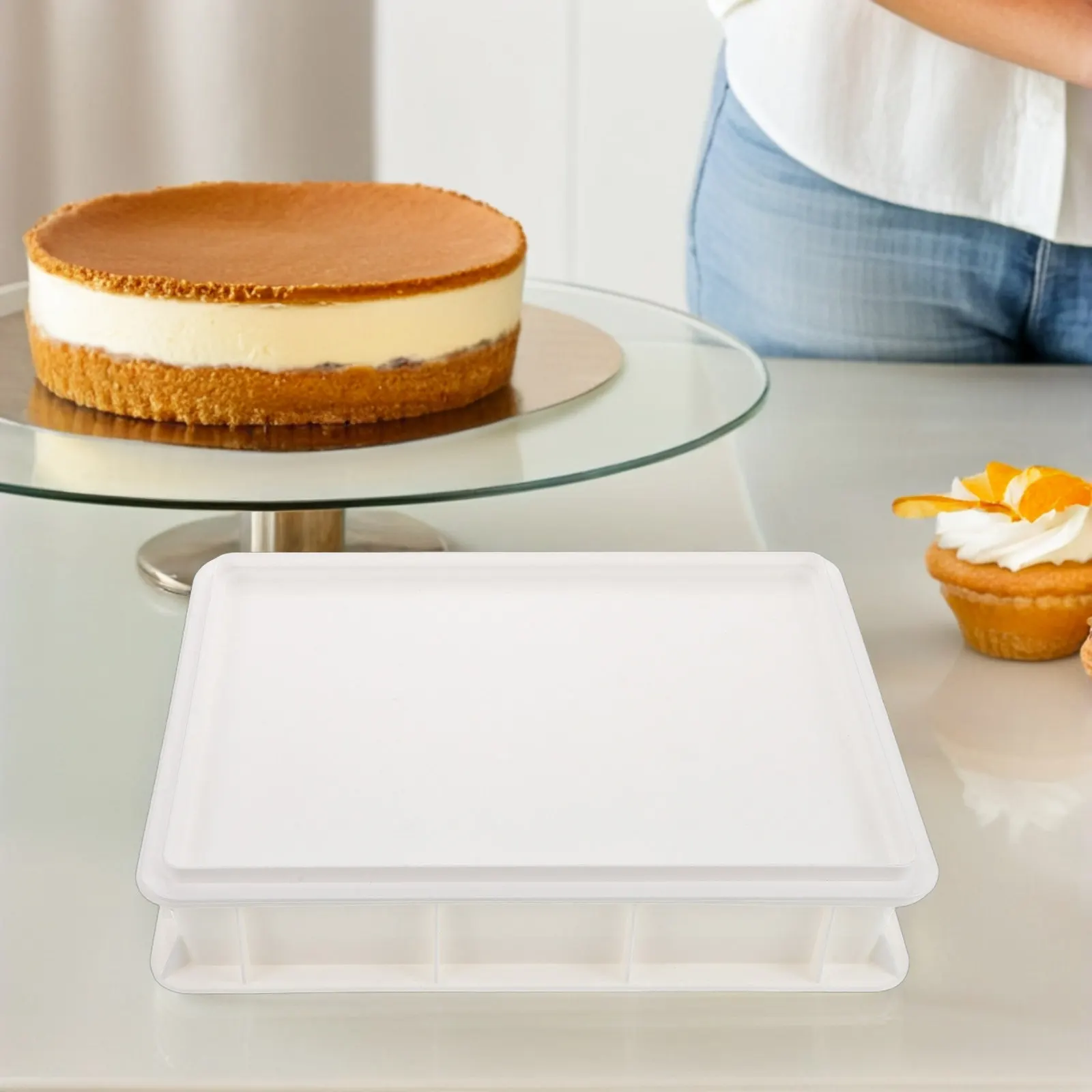 

Контейнеры-лотки для расстойки теста для пиццы, штабелируемые, для домашнего использования, с крышкой