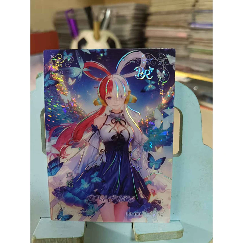 Anime One Piece Nico Robin Boa Hancock Yamato Nami Perona Uta Collectible Cards Christmas Birthday Gifts Children's Toys view 4