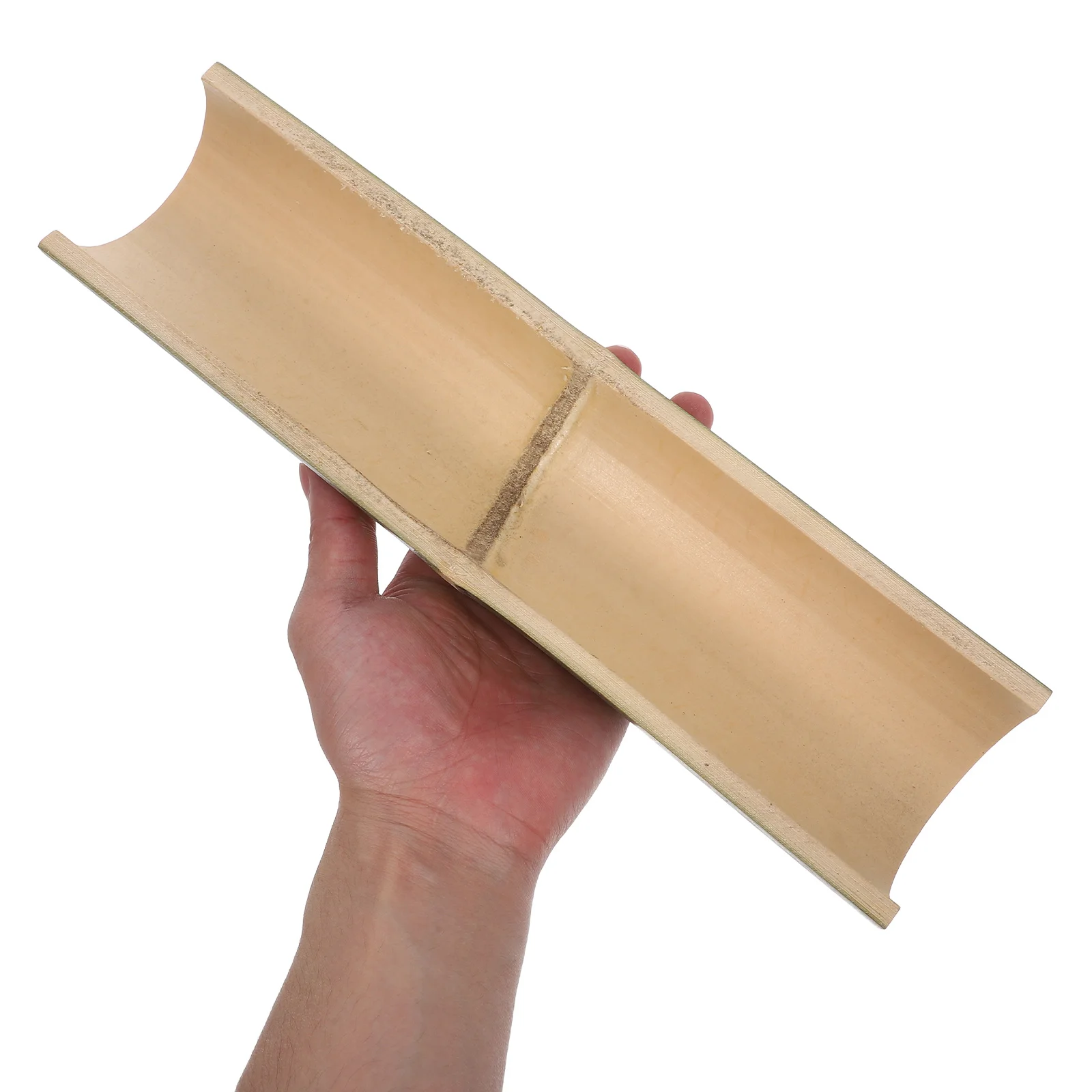 

2 Pcs Bamboo Water Pipe Backyard Landscaping Decor Small Fountain Accessories Indoor Parts Fountains Decors