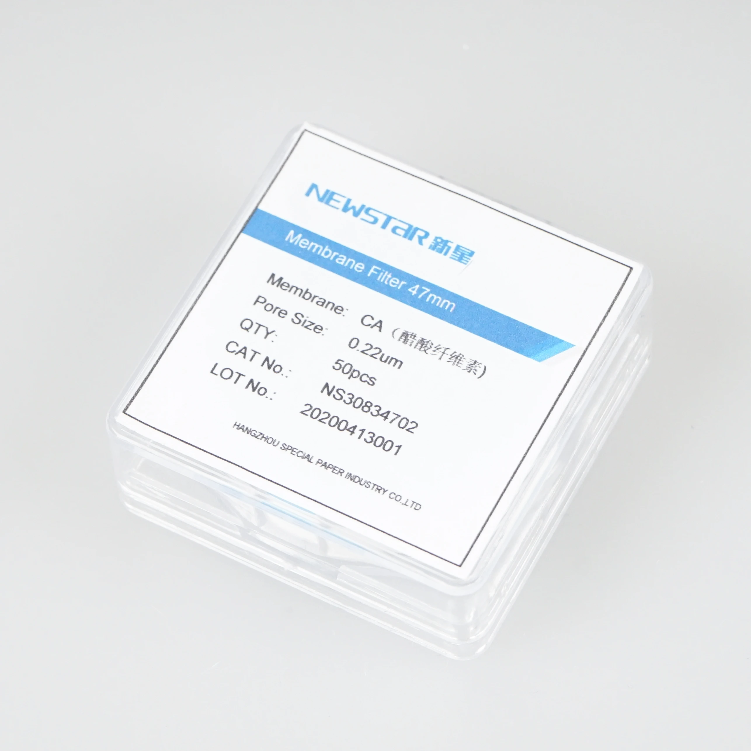 CA(Cellulose Acetate) Membrane Filter 0.22um 0.45um 13mm 25mm 47mm Suitable for Biological and Clinical Analysis Lab Filtration