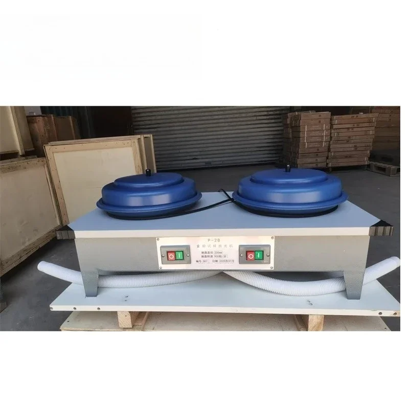 P-2B Double Disc Desktop Polishing Machine, Polishing Machine, Metallographic Polishing Machine, Metallographic Processing