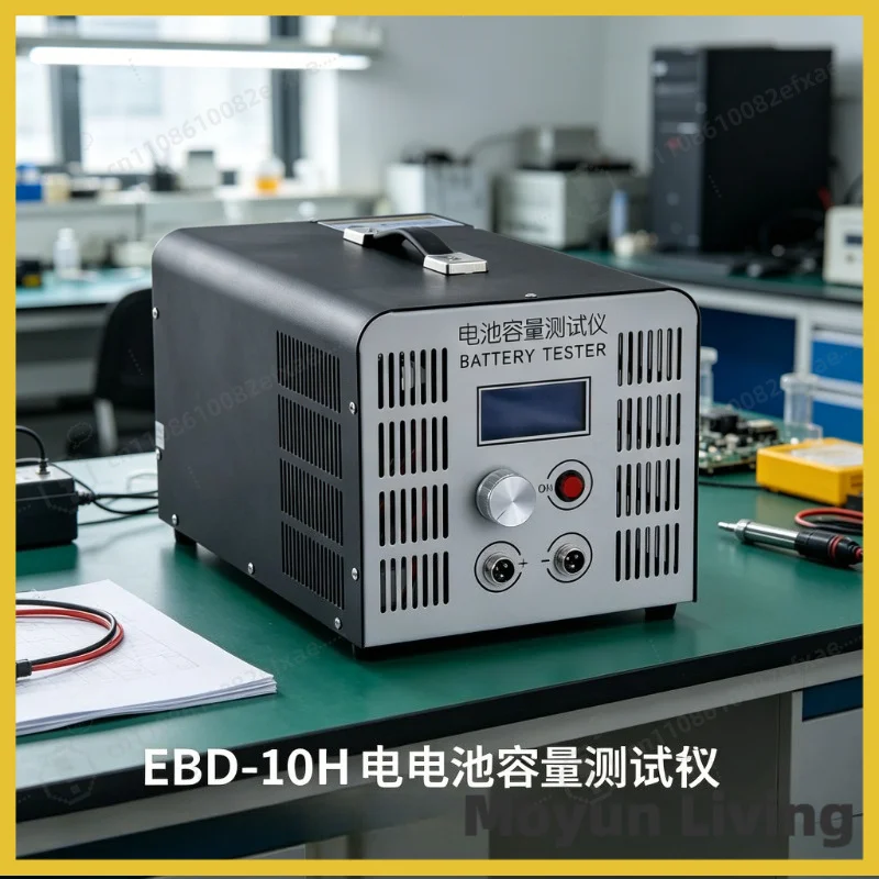12-72V 10A Battery Capacity Tester EBD-B10H 880W Discharge Analyzer for Lead Acid Lithium Li-ion Battery Power Bank Solar System