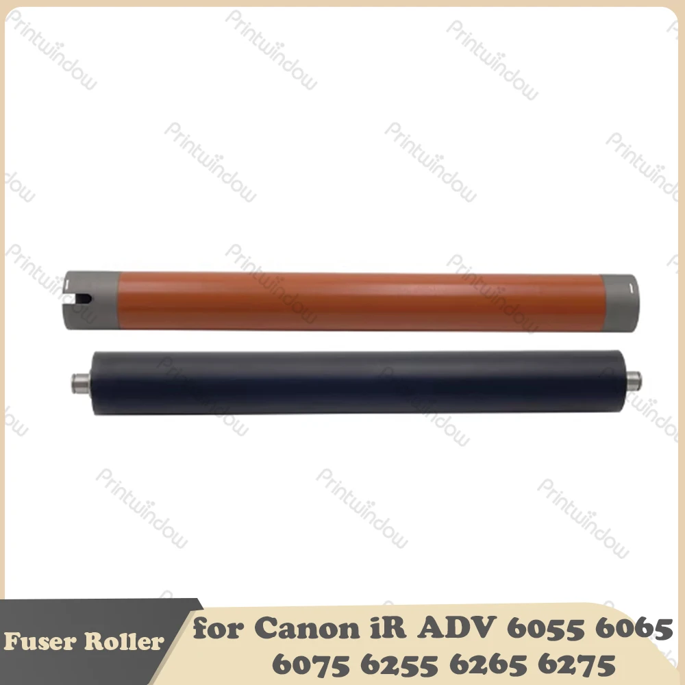 

Upper Fuser Roller With Bearing Lower Fuser Roller For Canon iR ADV 6055 6065 6075 6255 6265 6275 Heat roller Pressure Roller