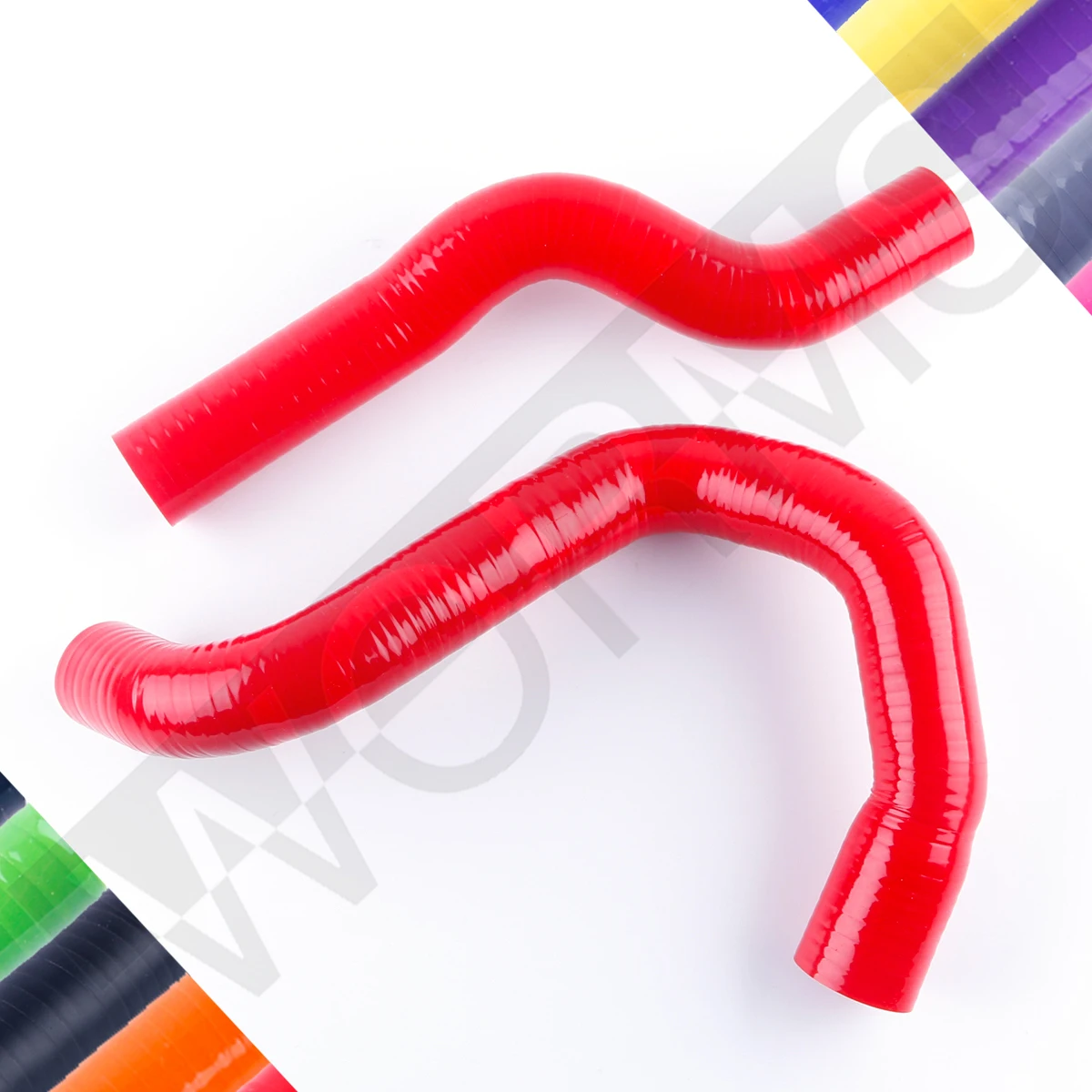 For 1968-1979 Ford F100 F150 F250 F350 Pickups Bronco 1969 1970 1971 1972 1973 1974 1975 1976 Silicone Radiator Coolant Hose Kit