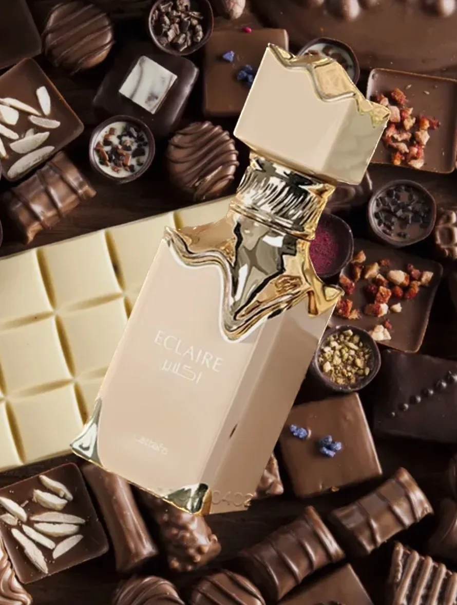 

100ML High quality High Grade Lattafa Eclaire Eau de Parfum Long-Lasting Fragrance For Women Chocolate fragrance Perfect packag