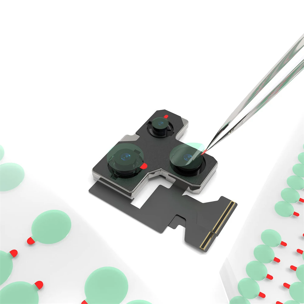 2uul da30 adesivo protetor de câmera de telefone para após o mercado reparação de telefone adesivo protetor especial ferramentas de reparo de câmera traseira