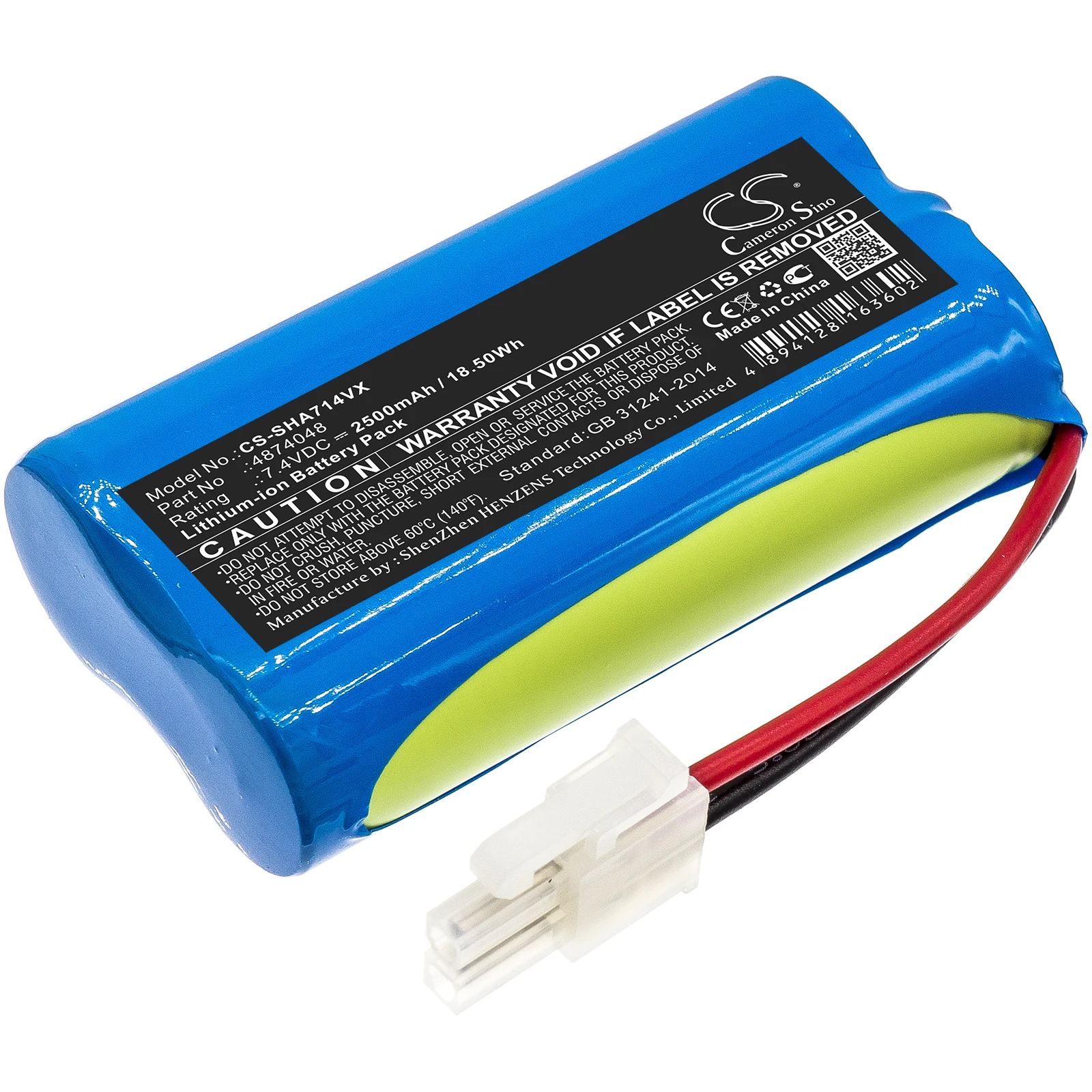 Vacuum 2500mAh Battery For Severin Chill 4874048 AH7914  HV7144