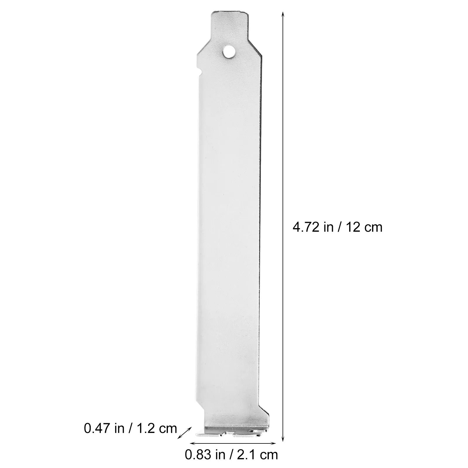 12Pcs Pci Slot Cover Computer Case Blanking Plate Dustproof Heat Dissipation Flap Design Strong No Deformation Pci Expansion