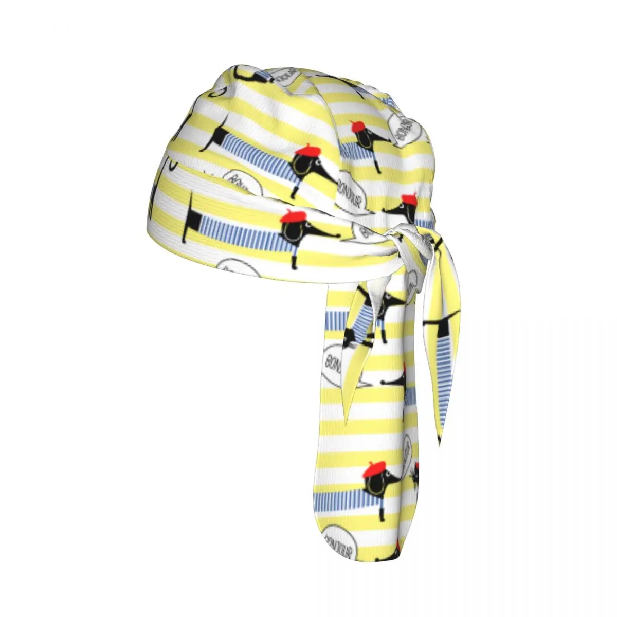 

Quick-drying Bandana Sun Protection Headscarf Dogs Cats Stripes Sport Running Cycling Cap