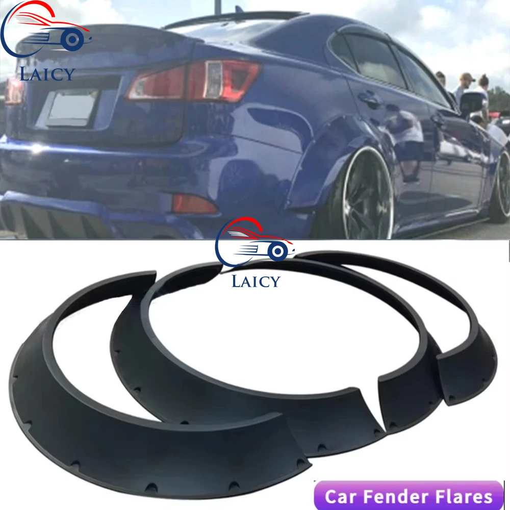

LAICY for Lexus IS250 300 GS350 Car Fender Flares Wide Body Kit Wheel Arches Protector Cover Mudguards Auto Accessories