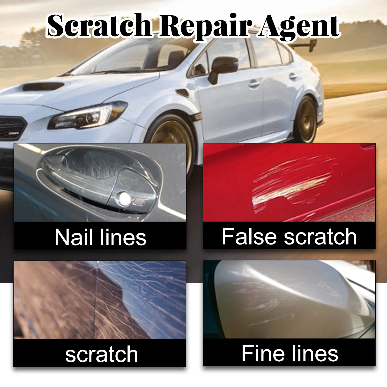 Car Scratch Remover Paint Care Tools Auto Swirl Remover Scratches Repair Polishing Auto Body Grinding Compound Anti Scratch Wax