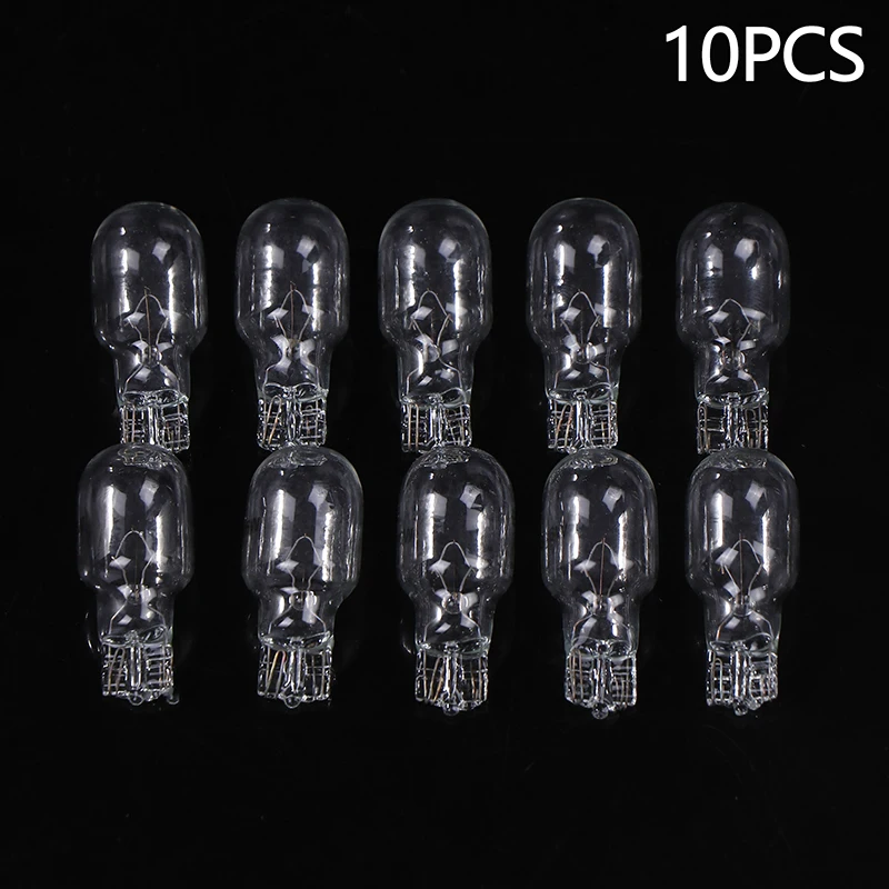 New 10 Pcs T15 12V 16W Car Side Light Interior Light Clearance Light Instrument Lights Auto Halogen Bulbs
