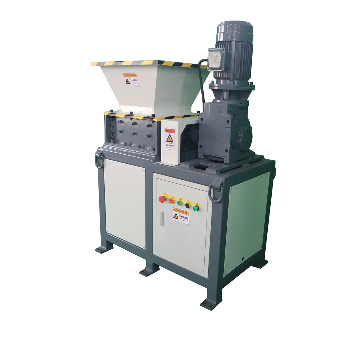 Small Silent Shredder 5.5Kw Mini Metal Shredder Steel Shredding Machine Waste Cable Copper Wire Shredder